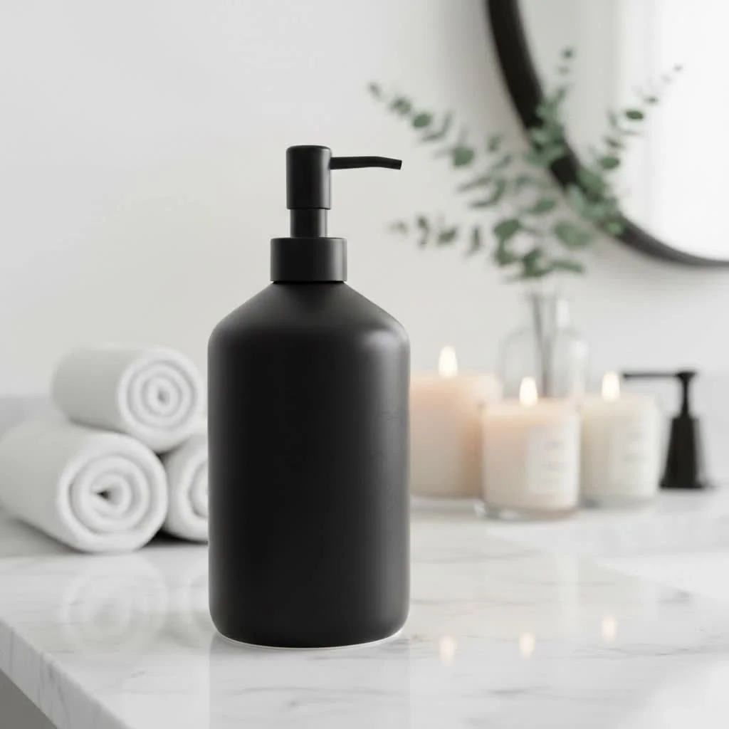 Foaming soap dispenser creating rich lather